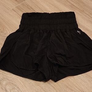 Free people movement | Chic Black High Waist Women's Shorts